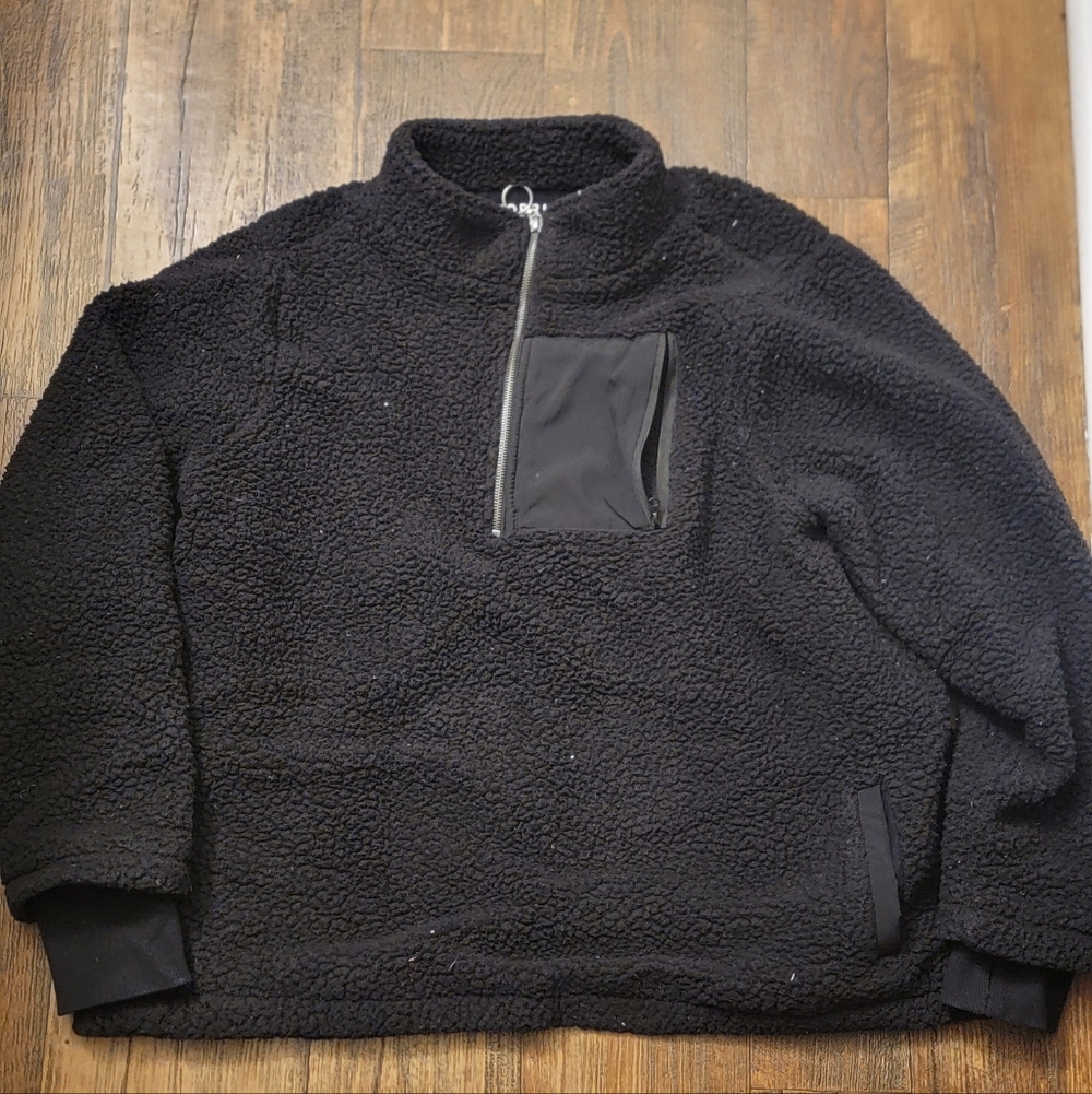 Torrid Black Fleece Sweater